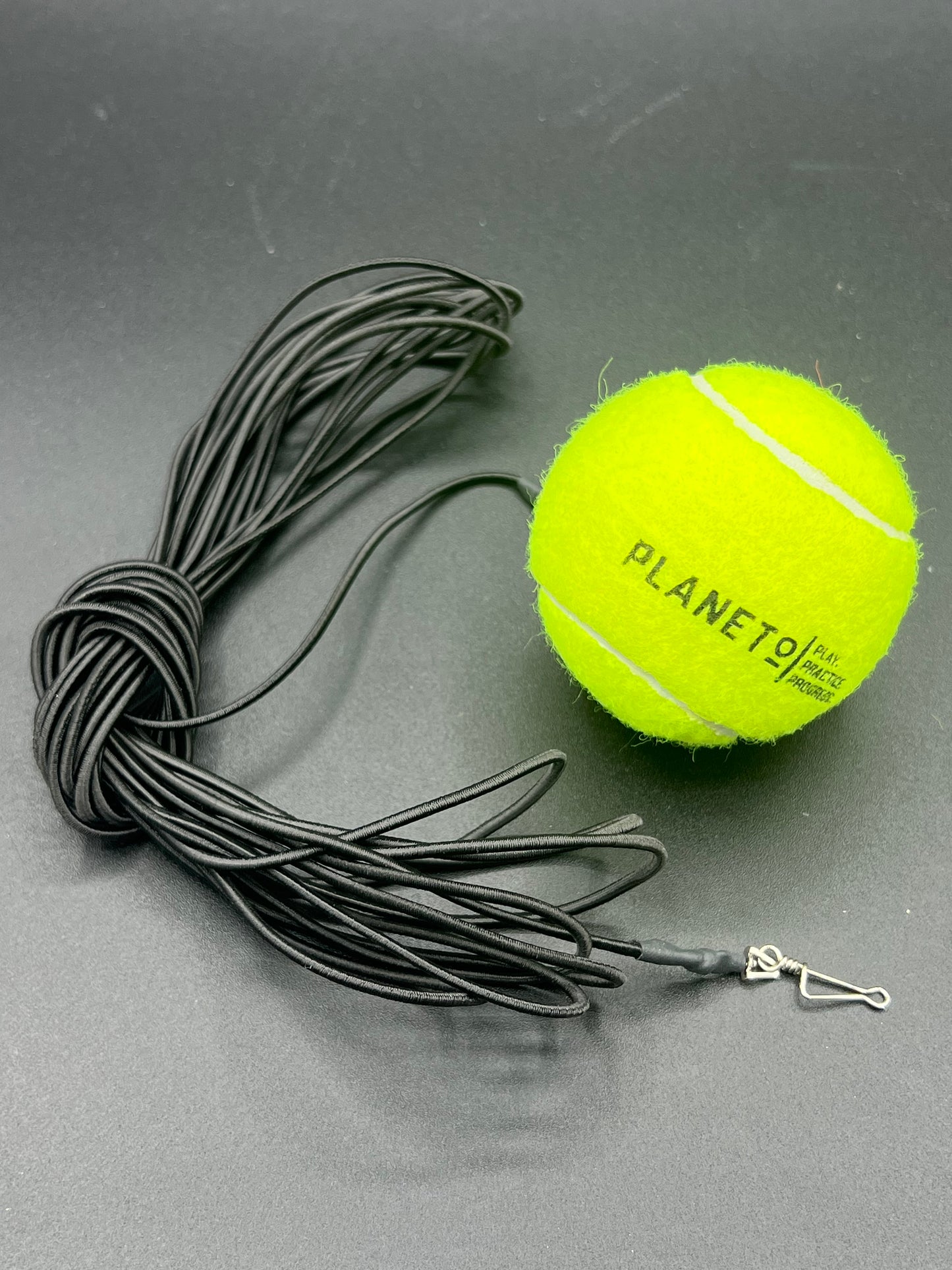 Kit Balle Élastique Jaune | Planeto – Entraînement Tennis Solo