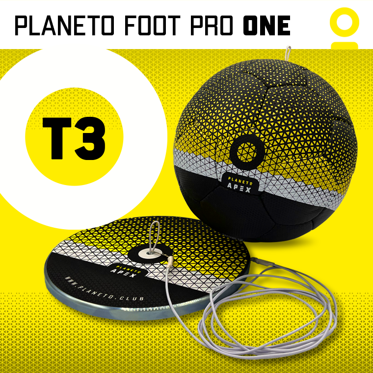 PLANETO FOOT PRO - le ballon des grandes ambitions - S'entraîner tout seul et performer sur tous les facteurs de performance au Football -