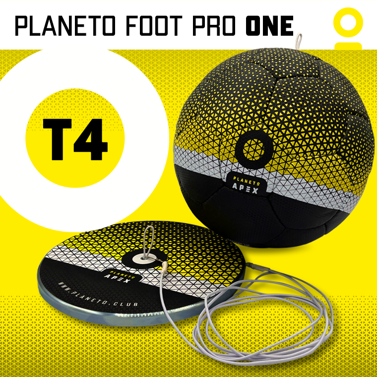 PLANETO FOOT PRO - le ballon des grandes ambitions - S'entraîner tout seul et performer sur tous les facteurs de performance au Football -