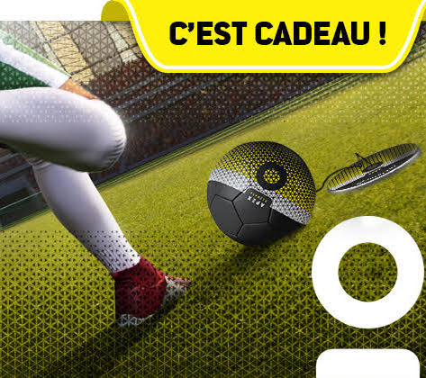 PLANETO FOOT SOFT - Kit d'entrainement football innovant / Ballon qui revient seul / Planeto Educatif Academy Offerte + de 100 exercices à la maison