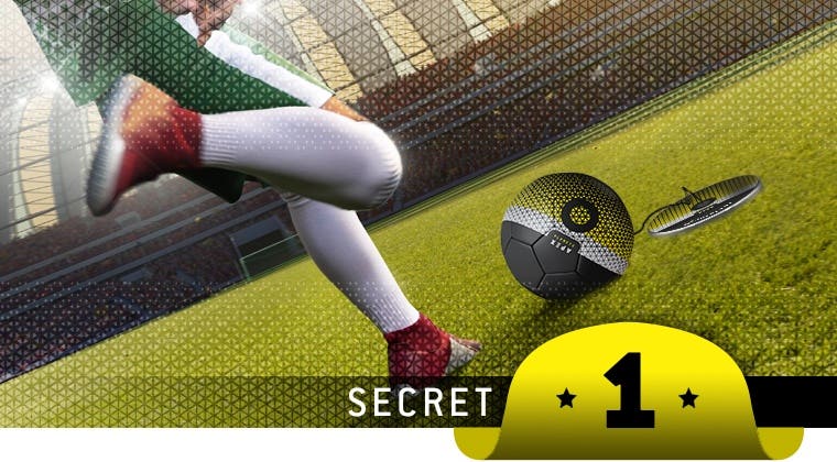 PLANETO FOOT SOFT - Kit d'entrainement football innovant / Ballon qui revient seul / Planeto Educatif Academy Offerte + de 100 exercices à la maison