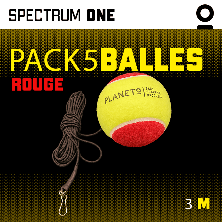 Kit Balle Élastique Orange | Planeto – Entraînement Tennis Solo - Planeto Kit Balle Élastique Orange | Planeto – Entraînement Tennis Solo - Planeto | Ballon retour Kit d’entraînement de Tennis