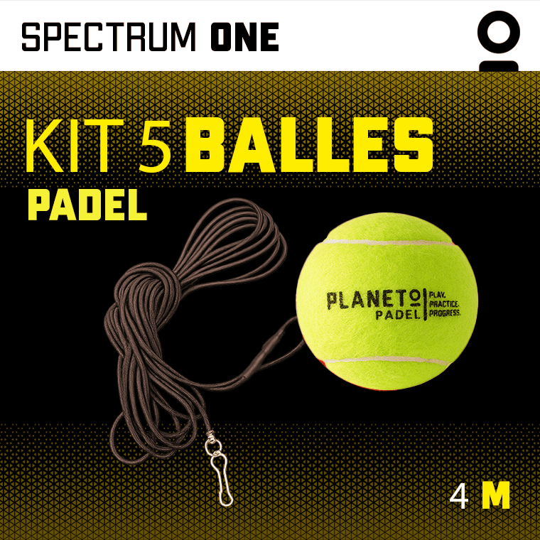 Kit Balle Élastique Padel | Planeto – Entraînement Tennis Solo - Planeto Kit Balle Élastique Padel | Planeto – Entraînement Tennis Solo - Planeto | Ballon retour Kit d’entraînement de Tennis