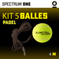 Kit Balle Élastique Padel | Planeto – Entraînement Tennis Solo - Planeto Kit Balle Élastique Padel | Planeto – Entraînement Tennis Solo - Planeto | Ballon retour Kit d’entraînement de Tennis