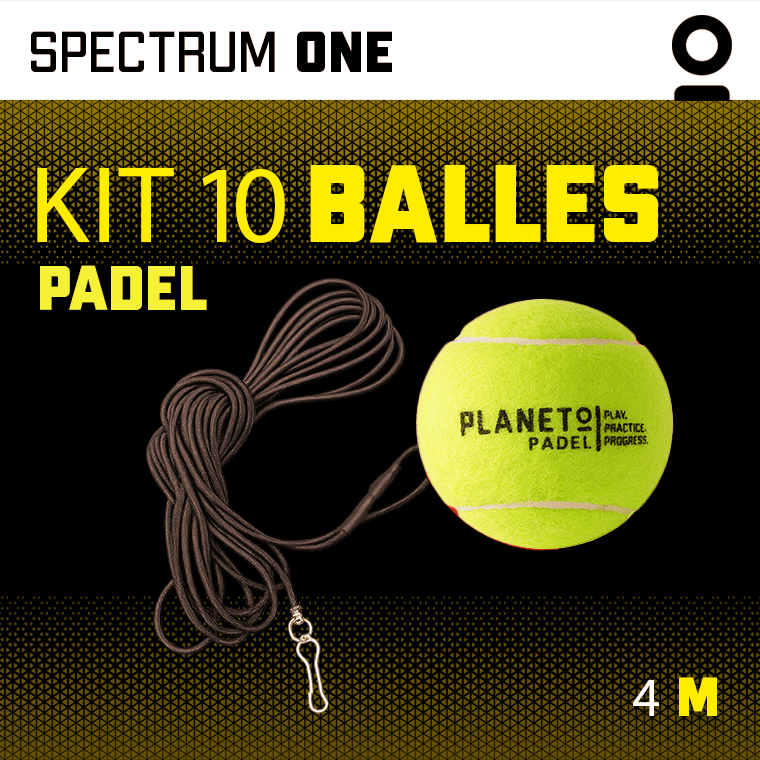 Kit Balle Élastique Padel | Planeto – Entraînement Tennis Solo - Planeto Kit Balle Élastique Padel | Planeto – Entraînement Tennis Solo - Planeto | Ballon retour Kit d’entraînement de Tennis