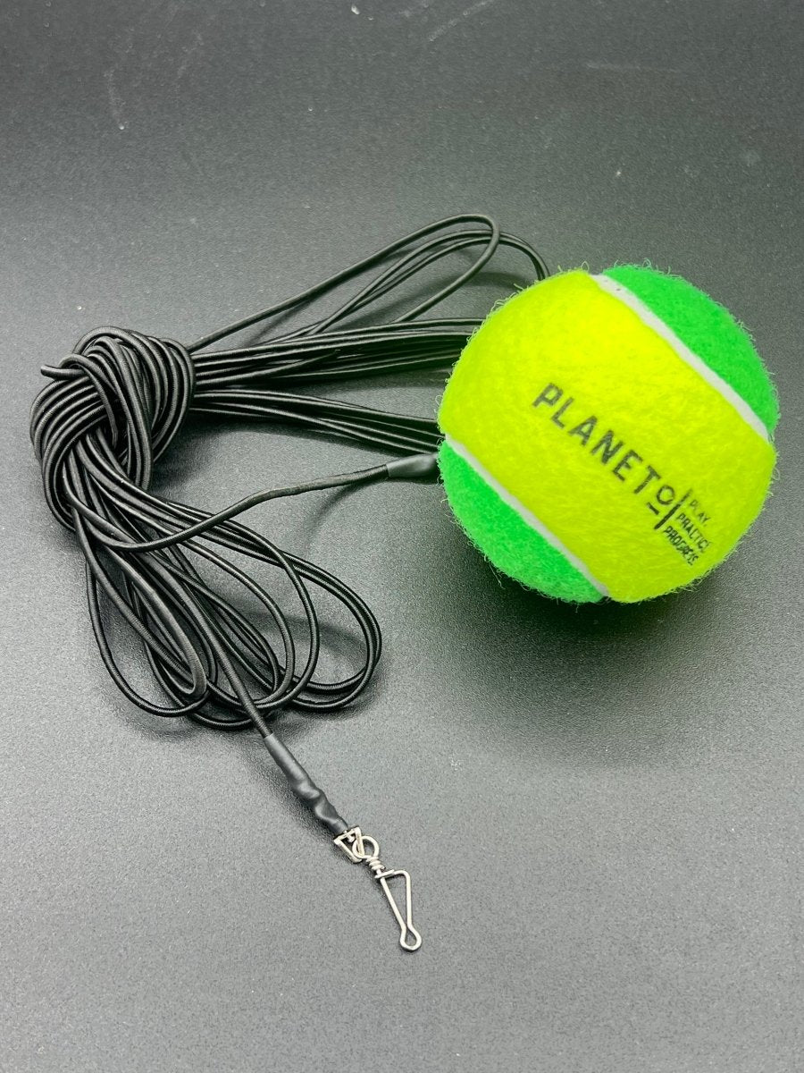 Kit Balle Élastique Verte | Planeto – Entraînement Tennis Solo - Planeto Kit Balle Élastique Verte | Planeto – Entraînement Tennis Solo - Planeto | Ballon retour Kit d’entraînement de Tennis