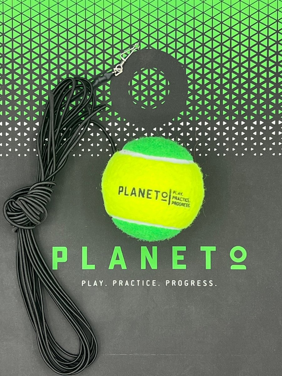 Kit Balle Élastique Verte | Planeto – Entraînement Tennis Solo - Planeto Kit Balle Élastique Verte | Planeto – Entraînement Tennis Solo - Planeto | Ballon retour Kit d’entraînement de Tennis
