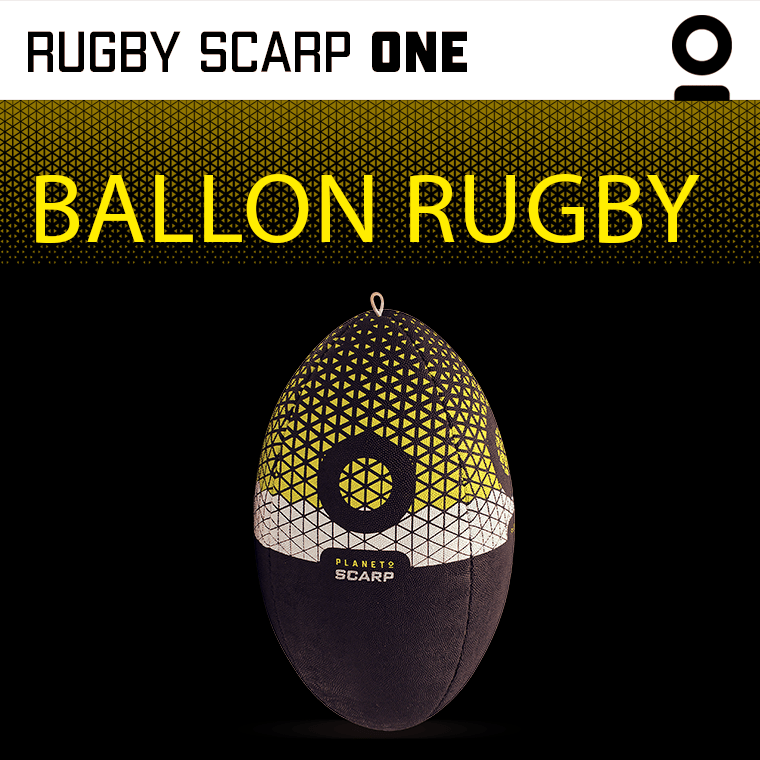 Kit Ballon Rugby Scarp ONE T4 - Planeto Kit Ballon Rugby Scarp ONE T4 - Planeto | Ballon retour