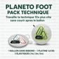 Kit Planeto Foot Pack Technique — ballon sans rebond et platine pour entraînement football